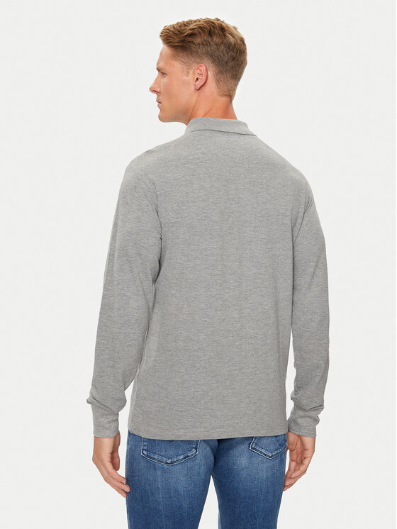 Brave Soul Brave Soul Polo MLT-412KLAY Grigio Regular Fit