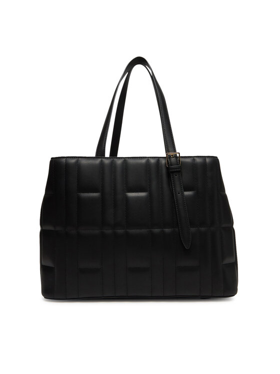 Tommy Hilfiger Kabelka Tommy Hilfiger Th Feminine Tote AW0AW17452 Čierna
