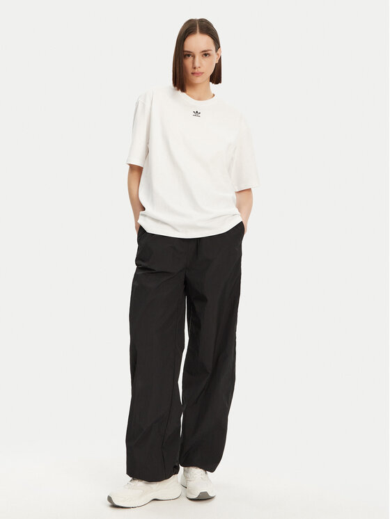 adidas adidas Футболка Essentials Boyfriend JC8967 Білий Oversize