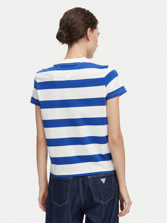 Tommy Jeans Tommy Jeans Camiseta Flag DW0DW23801 Azul Regular Fit