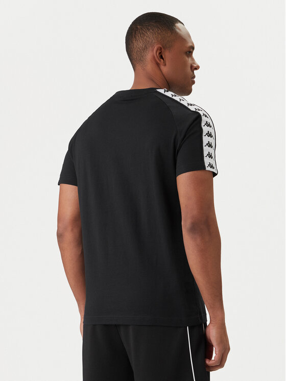 Kappa Kappa Camiseta 303UV10 Negro Slim Fit