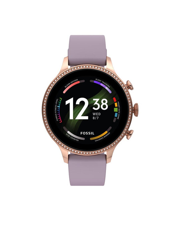 Fossil Okosórák Fossil Gen 6 FTW6080 Lila