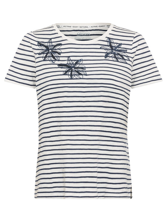 Olsen Olsen Póló 11105068 Ekru Regular Fit