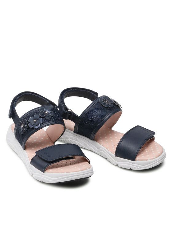 Geox Sandały Geox J S.Deaphne G. I J15DUI 0BCEW C4002 S Granatowy