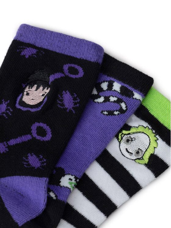 BEETLEJUICE Довгі шкарпетки BEETLEJUICE ACCCS-AW24-324WBBJ Кольоровий