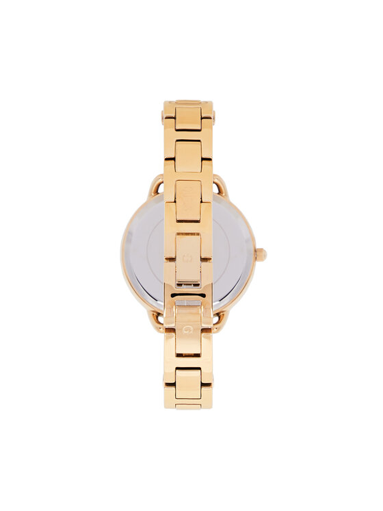 Guess Ročna ura Guess Tri Bellini GW0914L2 Zlata