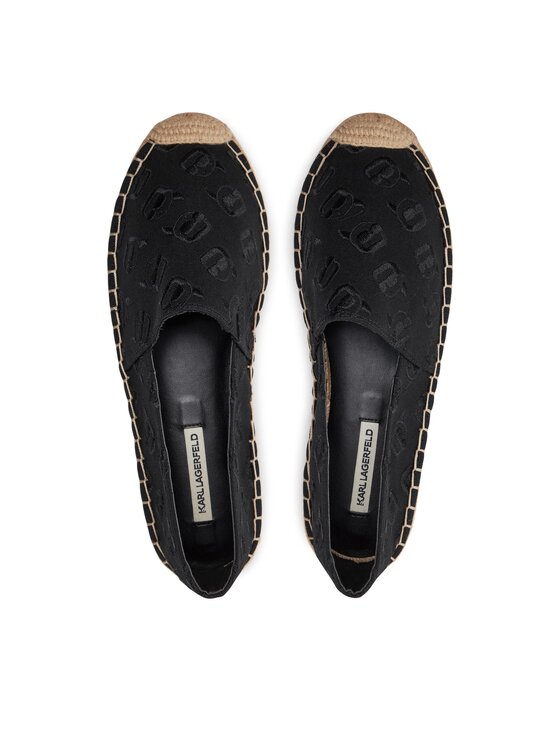 KARL LAGERFELD Еспадрильї KARL LAGERFELD KL80124A Чорний