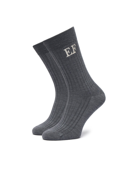 Elisabetta Franchi Șosete lungi Elisabetta Franchi CZ-11A-67E2-V90 Gri