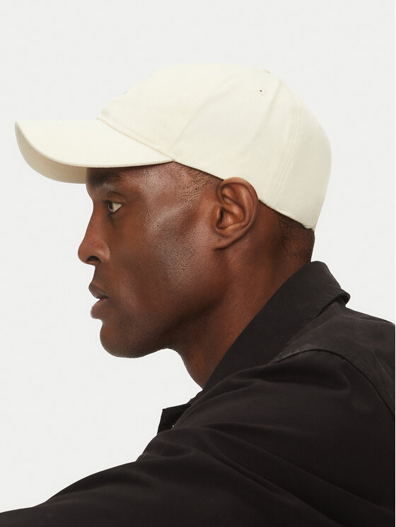 Calvin Klein Καπέλο Jockey Calvin Klein 6 Panel Small Monogram LV04G5002G Κρεμ