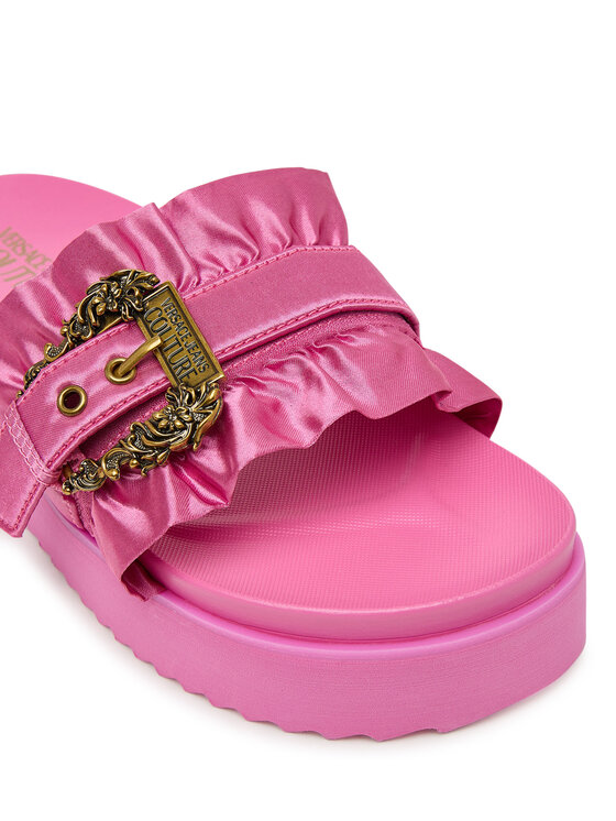 Versace Jeans Couture Шльопанці Versace Jeans Couture 80VA3SM5 ZS185 499 Рожевий