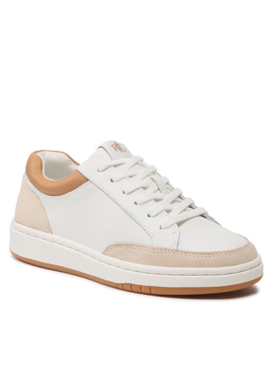 LAUREN RALPH LAUREN Sneakersy Lauren Ralph Lauren Hailey 802891470001 Bílá