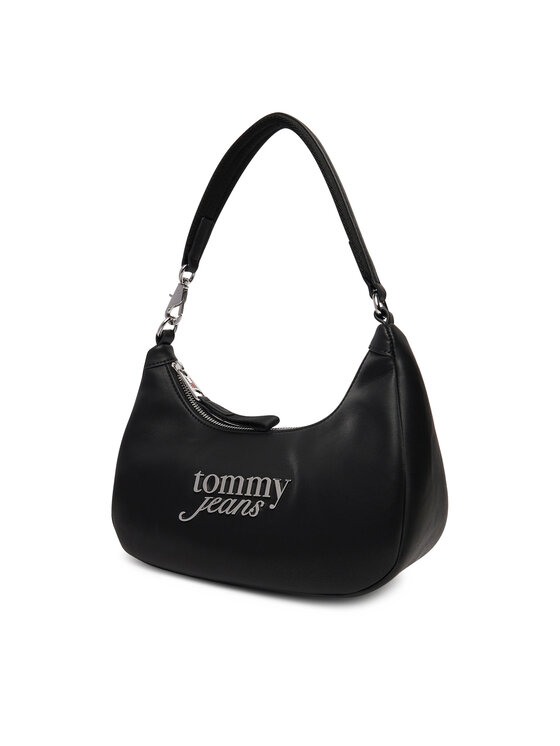 Tommy Jeans Torebka Tommy Jeans Tjw Bold Script Shoulder Bag AW0AW17895 Czarny