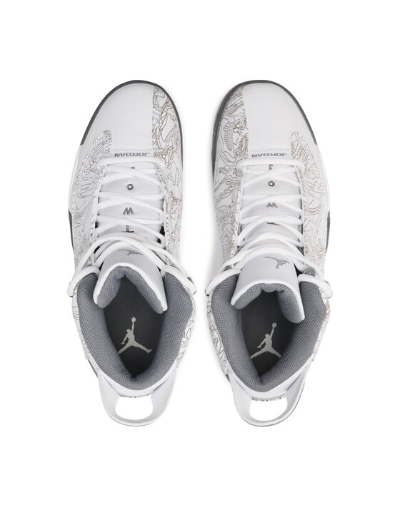 Nike Μπασκετικά Παπούτσια Nike Air Jordan Dub Zero 311046 107 Λευκό