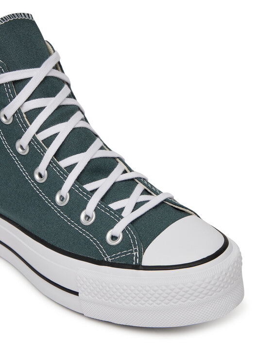 Converse Кеди Converse Chuck Taylor All Star Lift Platform A12596C Зелений