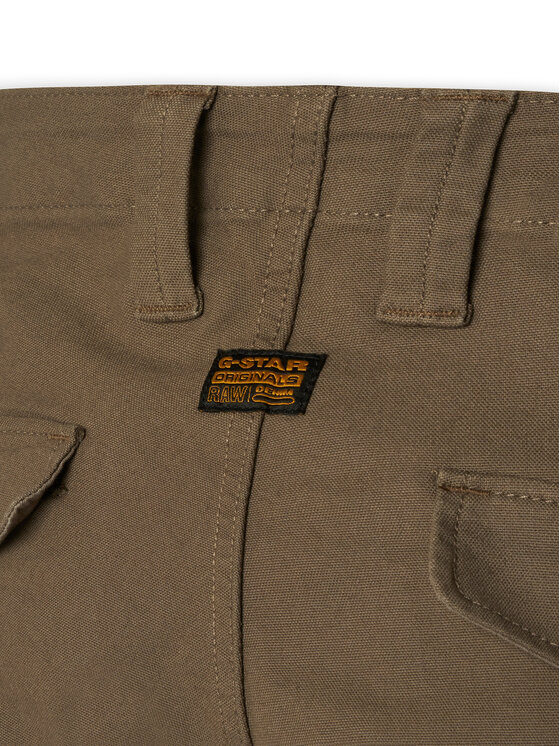G-STAR G-Star Raw Szövet nadrág Zip Pocket 3D D24307-E172 Bézs Skinny Fit