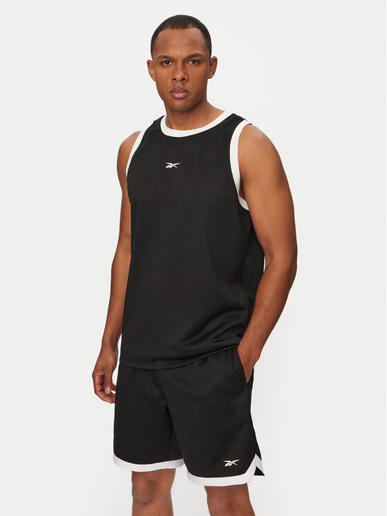Reebok Reebok Camiseta sin mangas Michał RK25880CCM Negro Regular Fit