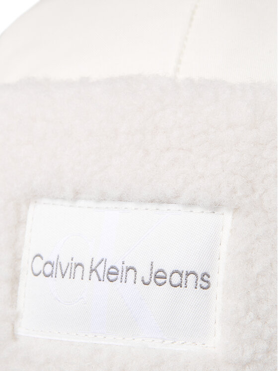 Calvin Klein Jeans Kapa Calvin Klein Jeans Teddy IU0IU00756 Kremna