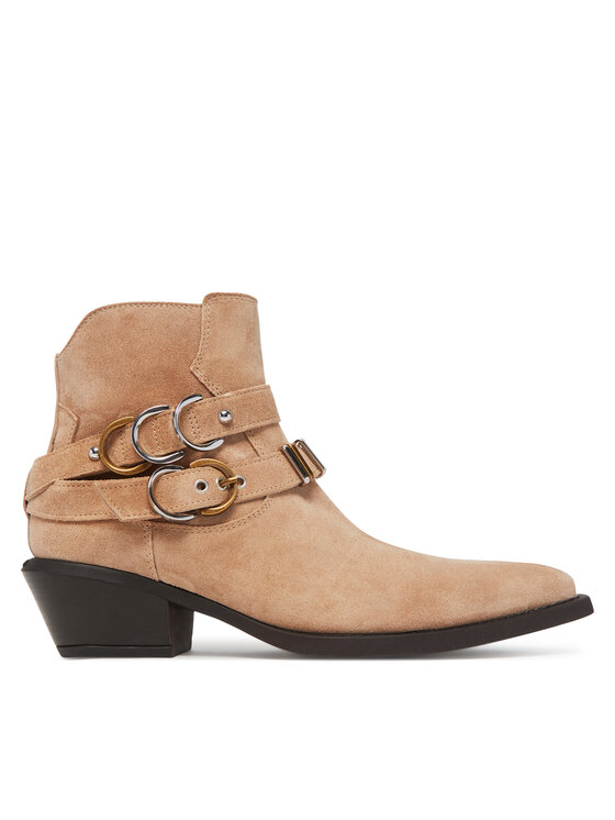 PINKO Ковбойські чоботи PINKO Tex 13 SD0343 P002 Бежевий