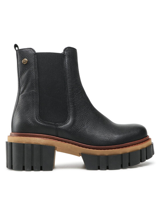 Maciejka Kotníková obuv s elastickým prvkem Maciejka 05312-01/00-6 Černá