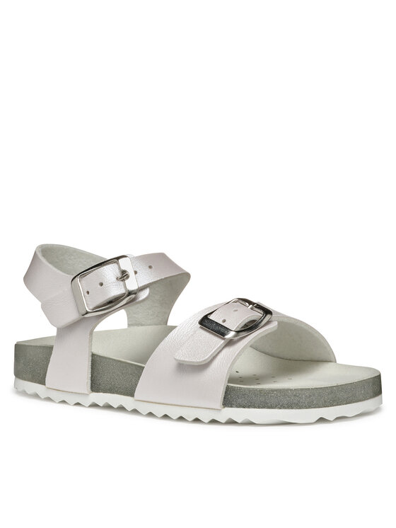Geox Sandali Geox J Adriel J558MI 000NF C0007 S Bianco