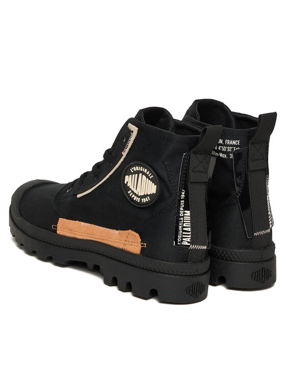 Palladium Žygio batai Palladium Pampa Underlayer 99183-010-M Juoda