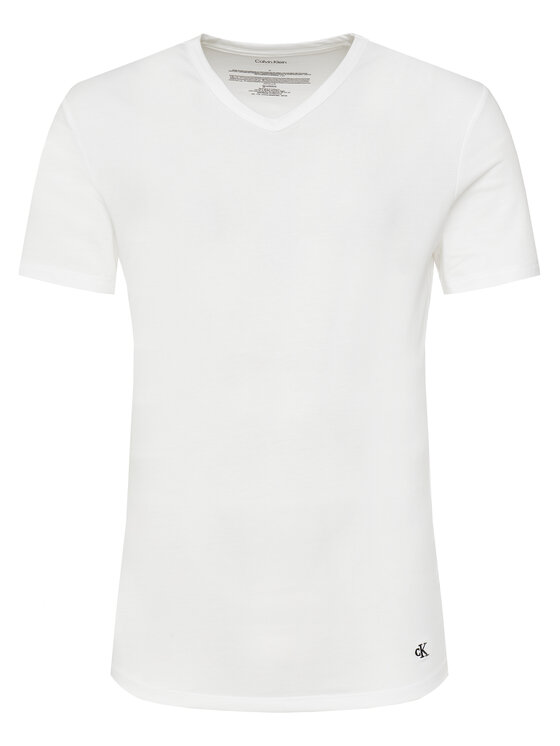 Calvin Klein Underwear Calvin Klein Underwear Set di t-shirt LV00NB4186 Bianco Slim Fit