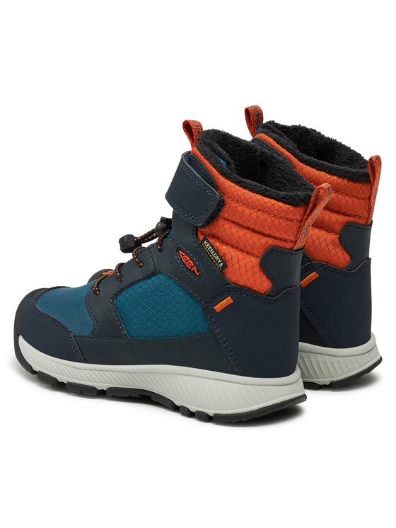 Keen Sniega zābaki Keen Skua Waterproof Winter Boot 1029622 Tumši zils