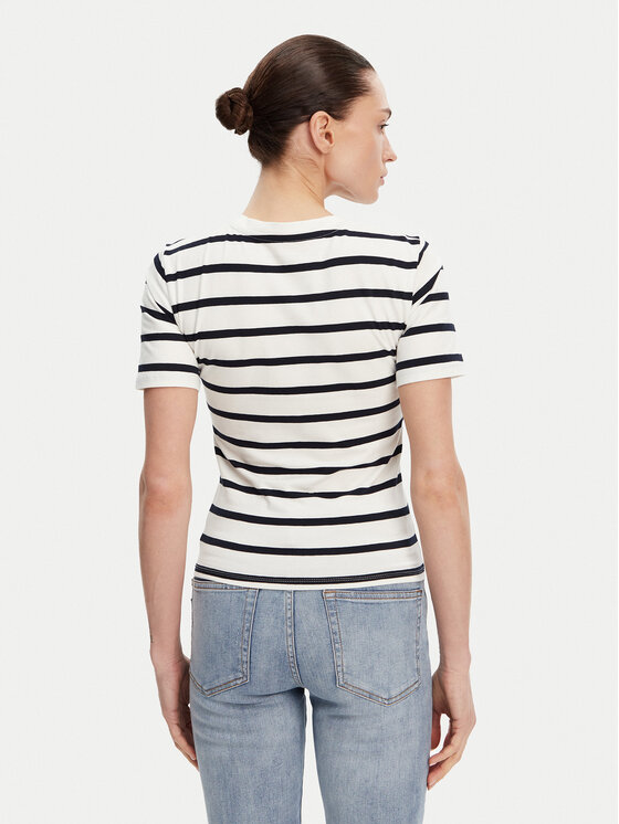 French Connection French Connection T-shirt 76QZB Bianco Regular Fit