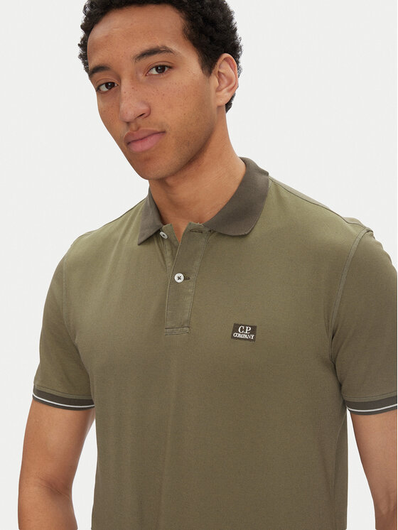 C.P. Company C.P. Company Pólóing 18CMPL130A006263G Zöld Regular Fit