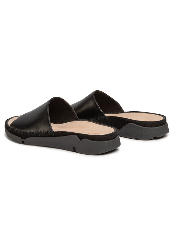 Clarks Natikači Clarks Tri Slide 261487634 Črna