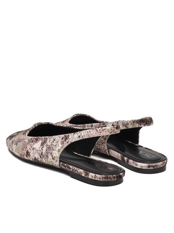 DKNY Балетки DKNY Darrow Logo K1665915 Бежевий