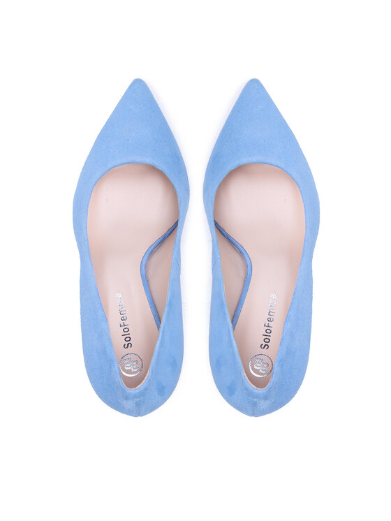 Solo Femme Nizki čevlji Solo Femme 75403-8A-I53/000-04-00 Modra