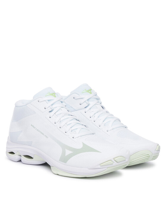 Mizuno Buty halowe Mizuno Wave Lightning Pro Mid V1GC2665 Biały