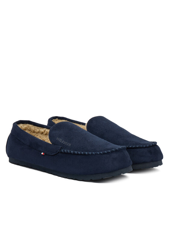 Tommy Hilfiger Papuče Tommy Hilfiger M Driver House FM0FM05617 Tamnoplava