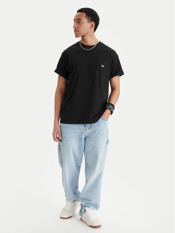 Quiksilver Quiksilver Camiseta Salt Water EQYZT08205 Negro Comfort Fit
