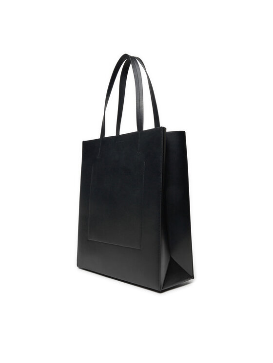Calvin Klein Borsetta Calvin Klein Line Lthr Ns Tote 43 LV04F3000G Nero