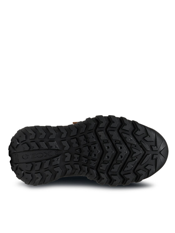 Geox Šnurovacia obuv Geox J Simbyos Boy B Abx J46L0B 0MEMS C0034 D Hnedá