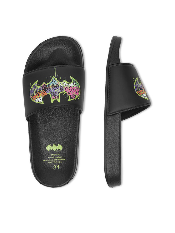 Batman Шльопанці Batman CEO-CP90-SS26-215WBBAT Чорний