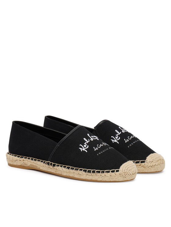 KARL LAGERFELD Еспадрильї KARL LAGERFELD Kamini KL80110A Чорний