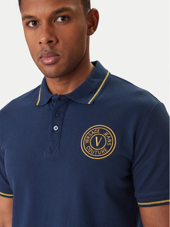 Versace Jeans Couture Versace Jeans Couture Polo 80GAGT03 CJ01T Azul Regular Fit