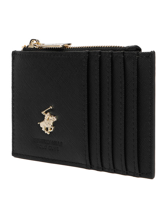 Beverly Hills Polo Club Pouzdro na kreditní karty Beverly Hills Polo Club CWBEO-BHPC-W1-003-AW26 Černá