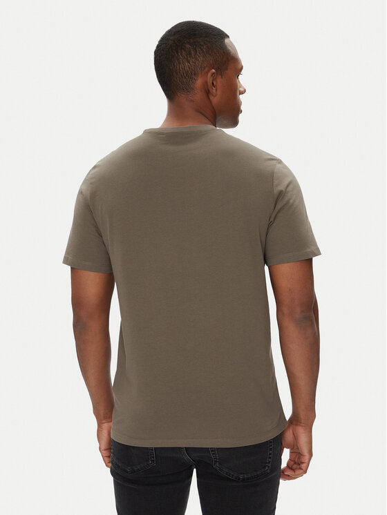 Calvin Klein Jeans Calvin Klein Jeans Marškinėliai LV040HM265 Ruda Regular Fit