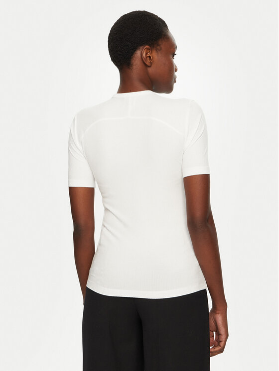 Calvin Klein Calvin Klein Marškinėliai K20K208052 Balta Slim Fit