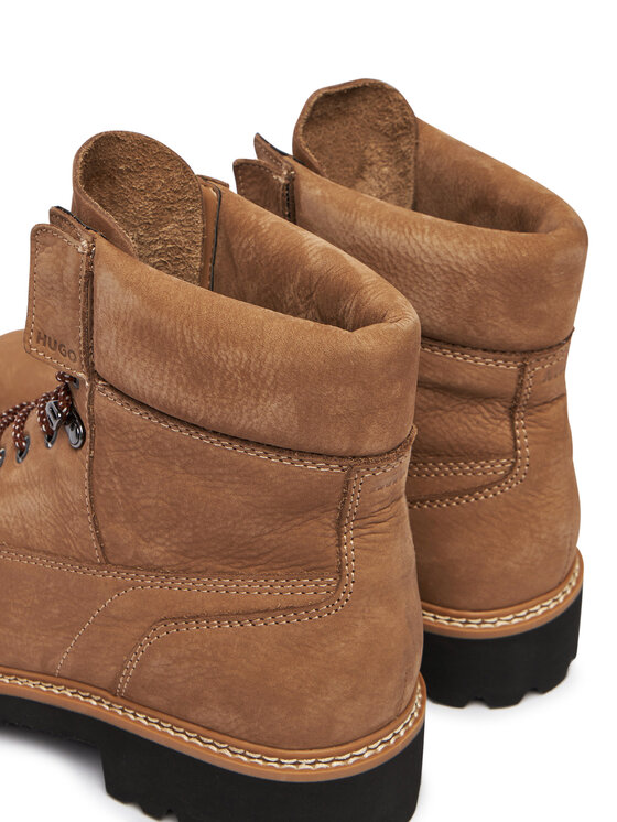 HUGO Šnurovacia obuv HUGO Draven 50552695 Béžová