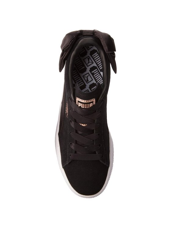Puma Sneakersy Puma Suede Bow Wn's 367317 04 Czarny