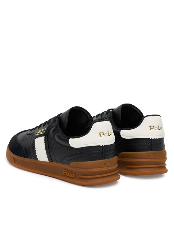 Polo Ralph Lauren Снікерcи Polo Ralph Lauren Aera 804956688008 Чорний