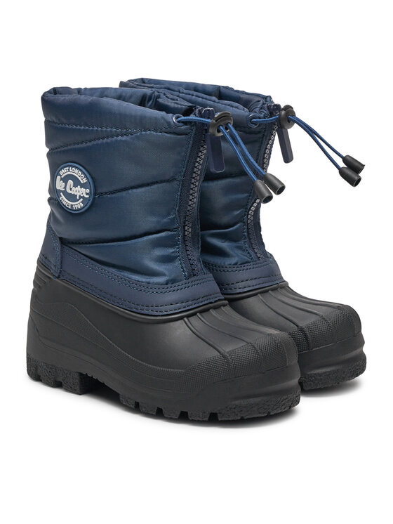 Lee Cooper Śniegowce Lee Cooper LCJ-24-44-2841K Granatowy