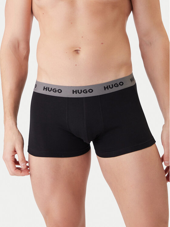HUGO HUGO Conjunto de calzoncillos boxer Triplet Design 50532550 Negro