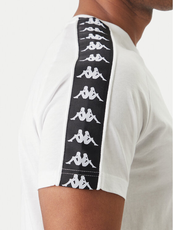 Kappa Kappa Camiseta 303UV10 Blanco Slim Fit