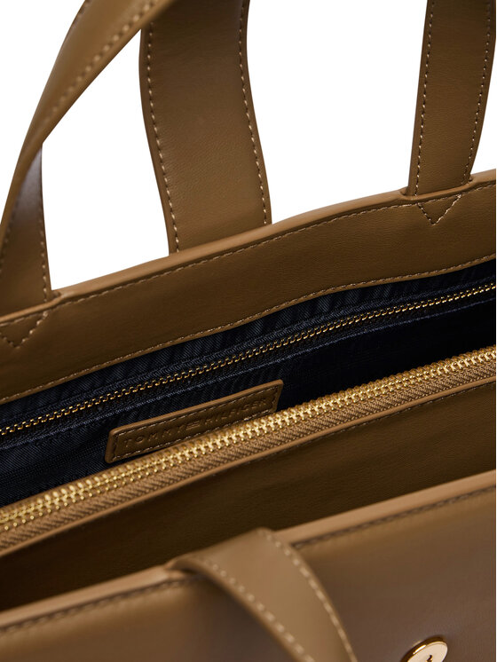 Tommy Hilfiger Torebka Tommy Hilfiger Th Heritage Satchel AW0AW18287 Brązowy